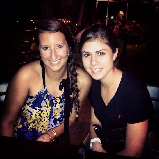 Good food, even better company. 