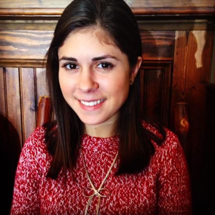 Smiling because it was such a great day! (plus I had just had my delicious cappuccino) 